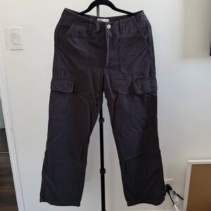 Zara Women’s Dark Gray Cargo Pants